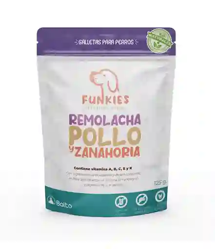 Funkies Pet Galletas Remolacha Pollo Y Zanahoria