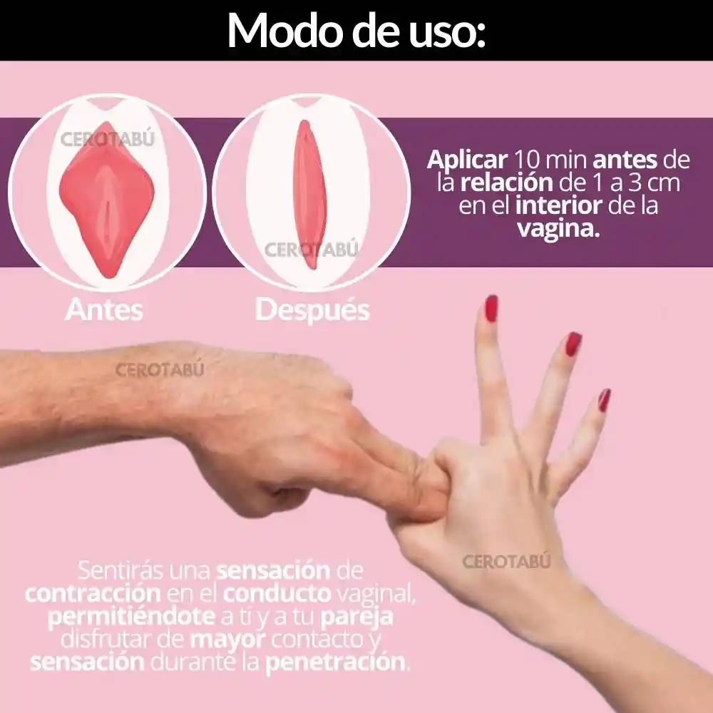 Lubricante Estrechante Vaginal Contrae Sexo Estrecho +sensación 5g