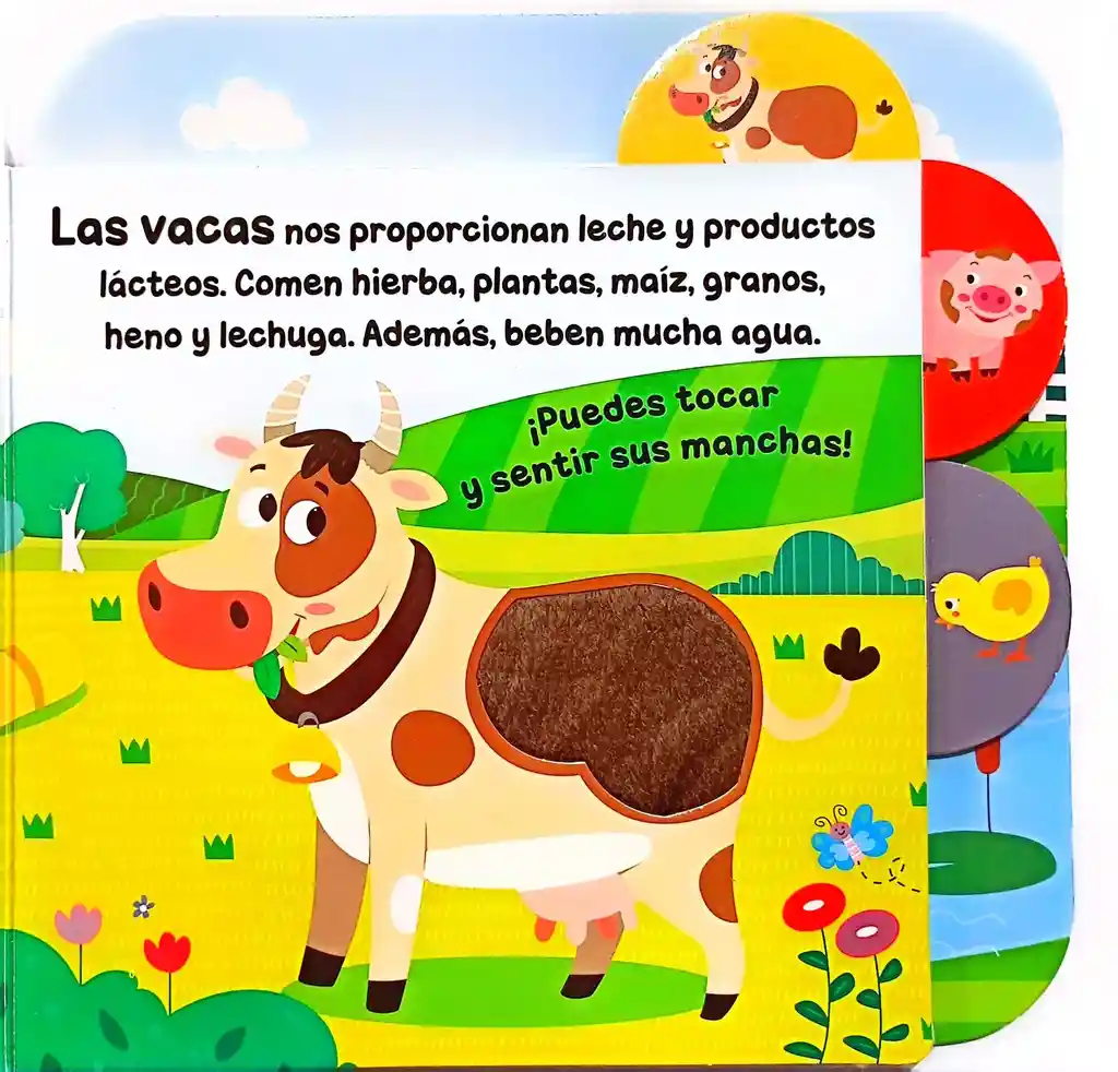 Libro Sensorial Exploremos La Granja Texturas Bebes Niños