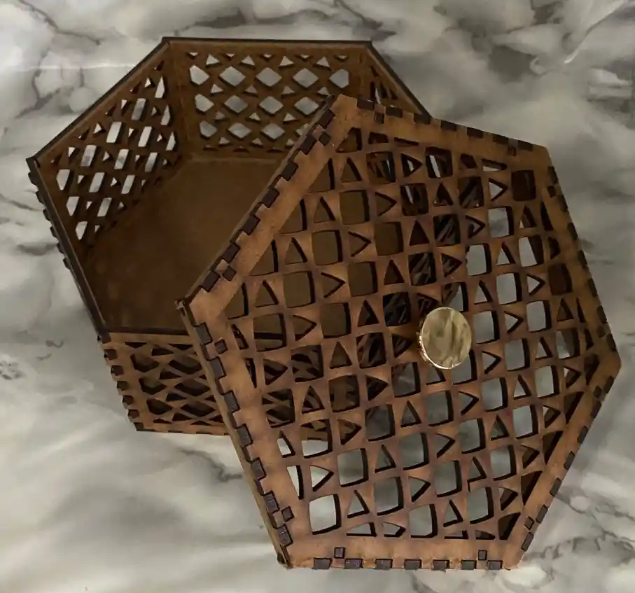 Caja Hexagonal 1