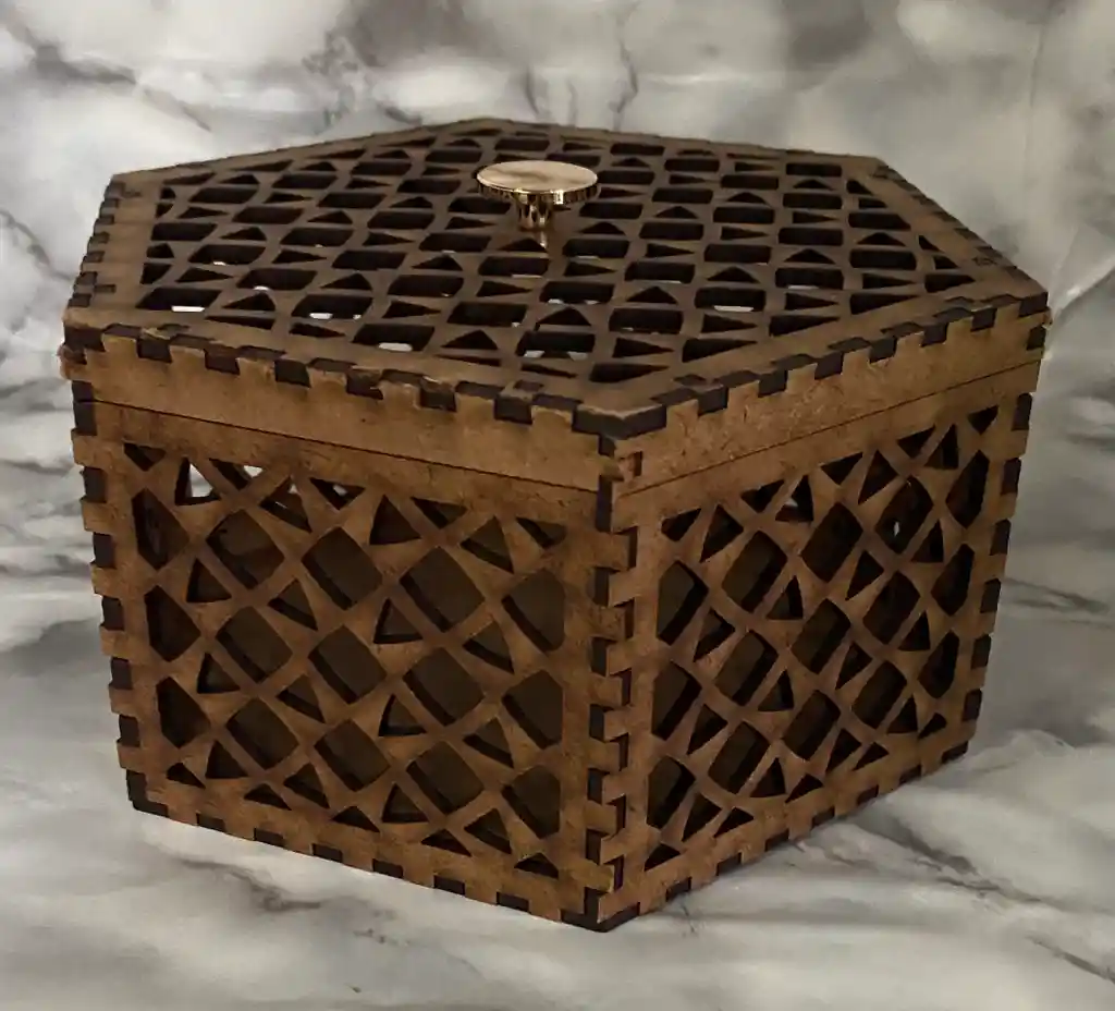 Caja Hexagonal 1