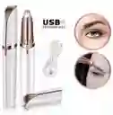 Lápiz Depilador Automático De Cejas Flawless Luz Led Usb