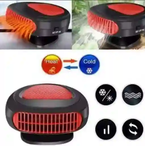 Calentador De Coche Dos En Uno 12v Auto Heater Fan