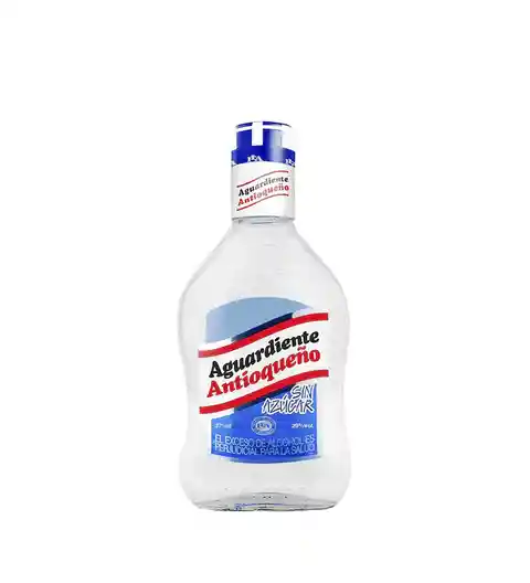 Media Aguardiente Antioqueño Tapa Azul