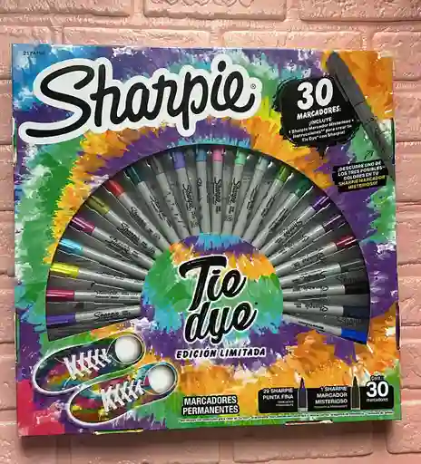 Set Marcador Fino Sharpie Ruleta X30 Marcadores