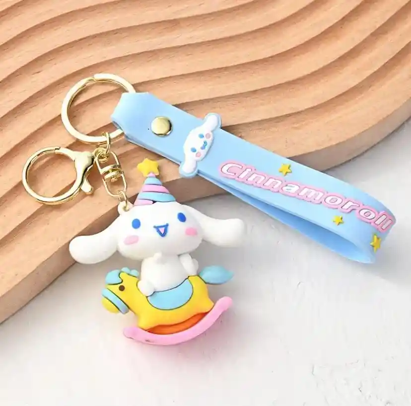 Llavero 3d Cinnamoroll Sanrio