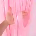 Cortina Larga Rosado Pastel Para Cumpleaños