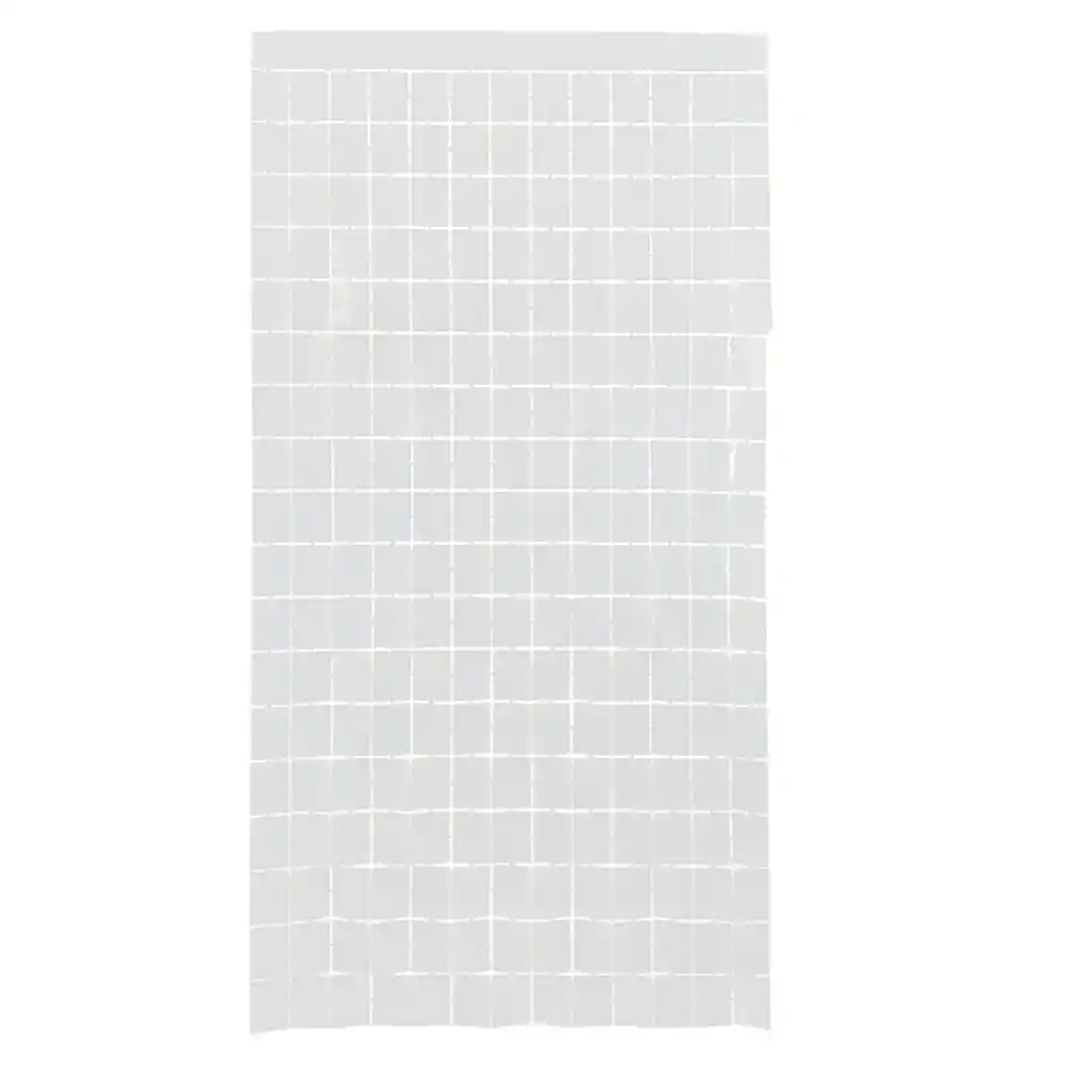 Cortina Cuadro Blanco Para Cumpleaños