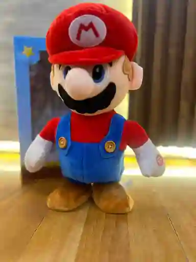 Peluche Mario Bross Con Movimiento Y Sonido