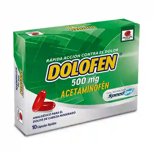 Dolofen Acetaminofen Capsulas