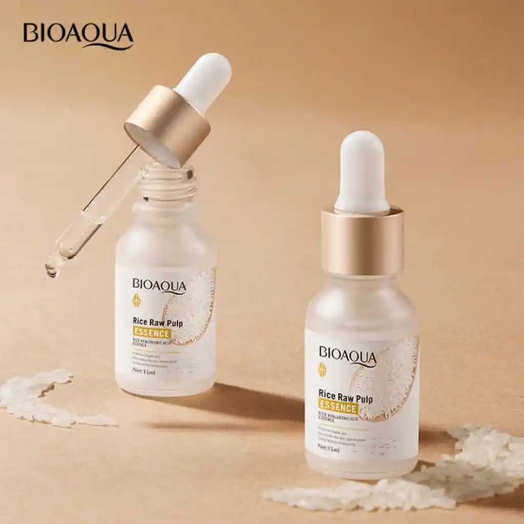 Serum Facial De Arroz Bioaqua