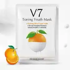 Mascarilla V7 Velo Con Extracto De Naranja Hidratacion Profunda Bioaqua Ref 468