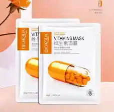 Mascarilla En Velo Con Vitaminas B2 Amarilla Bioaqua Ref 470