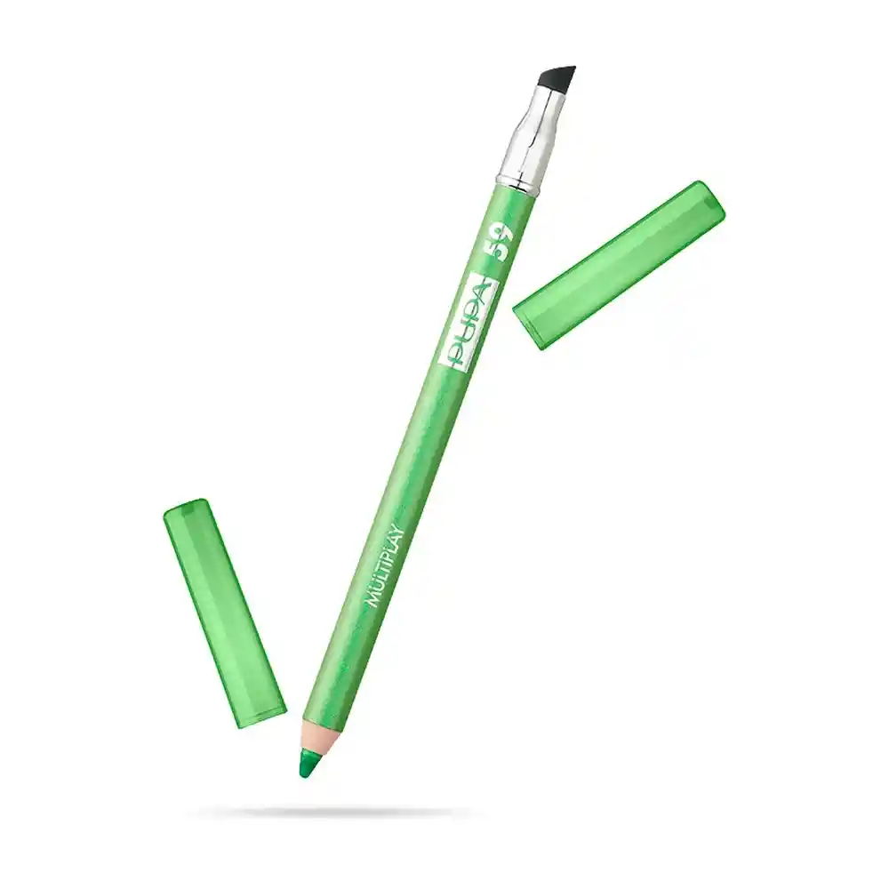 Lapiz De Ojos Pupa Multiplay Triple-purpose Eye Pencil Wasabi Green 1.2gr