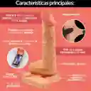 Dildo Vibrador Realista +grande +grueso 24cm Ultrasuve Vertebra