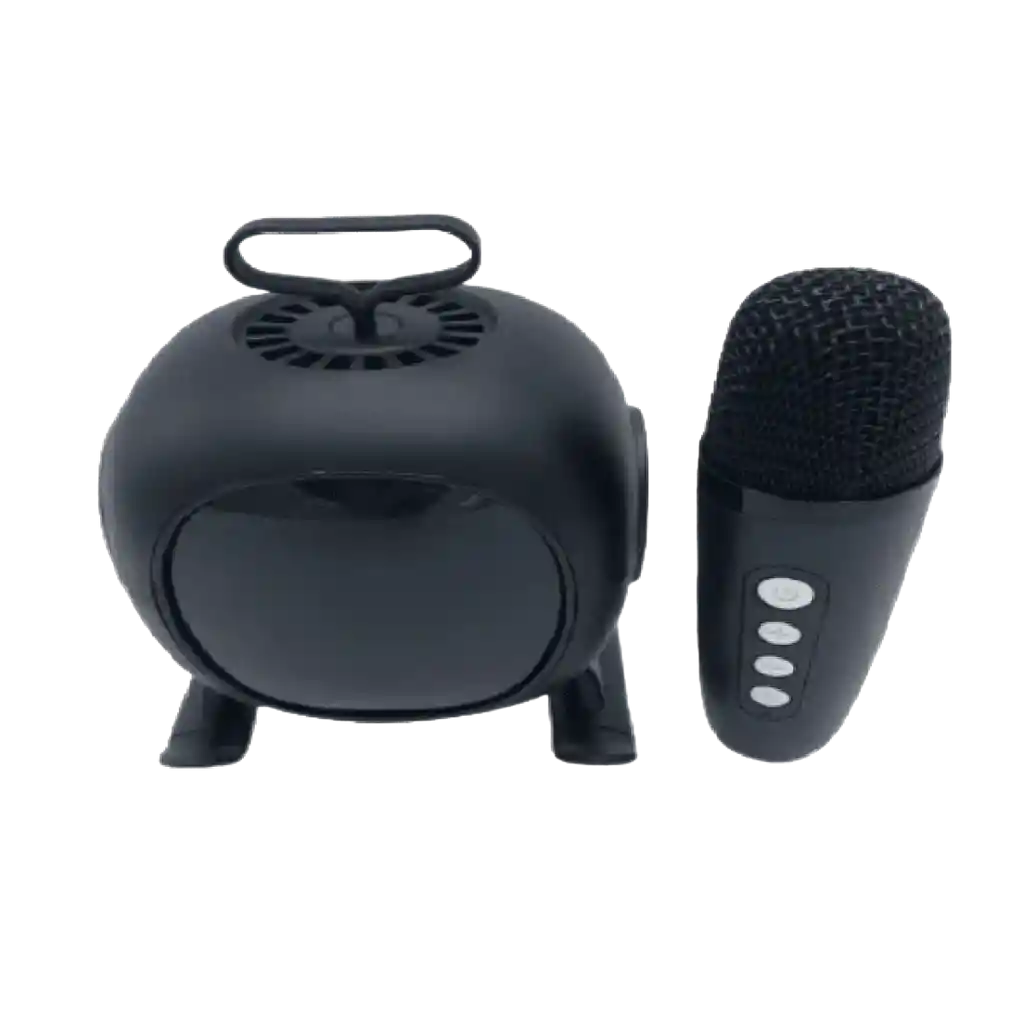 Mini Parlante Karaoke Bafle Recargable Inalambrico Bluetooth