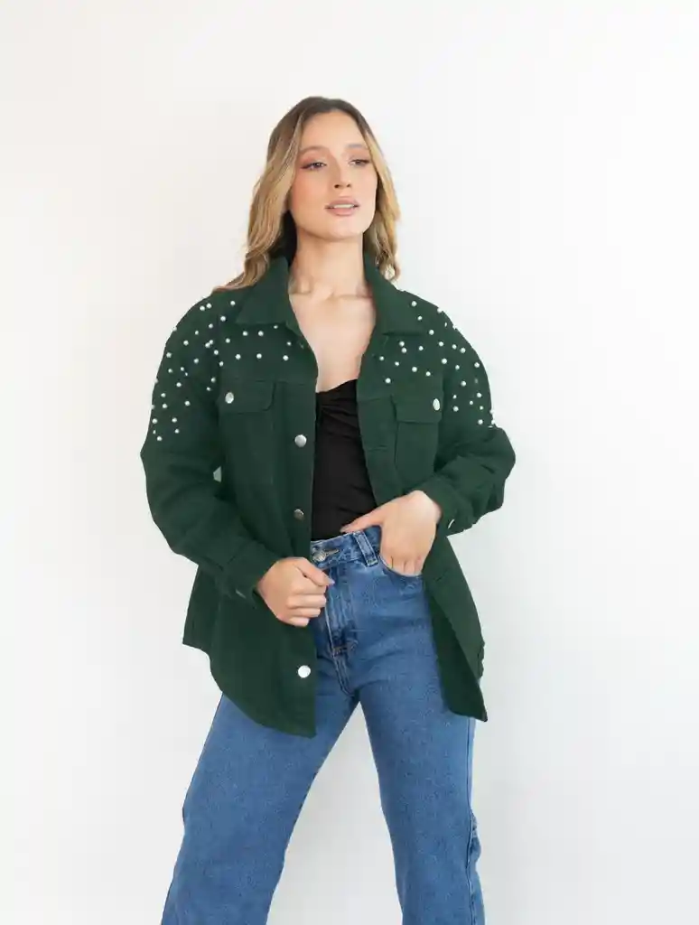 Chaqueta Frida Verde Militar U