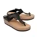 Calzado Zapato Mujer Casual Sandalia Dama Karla Chacon Larisa Negro39