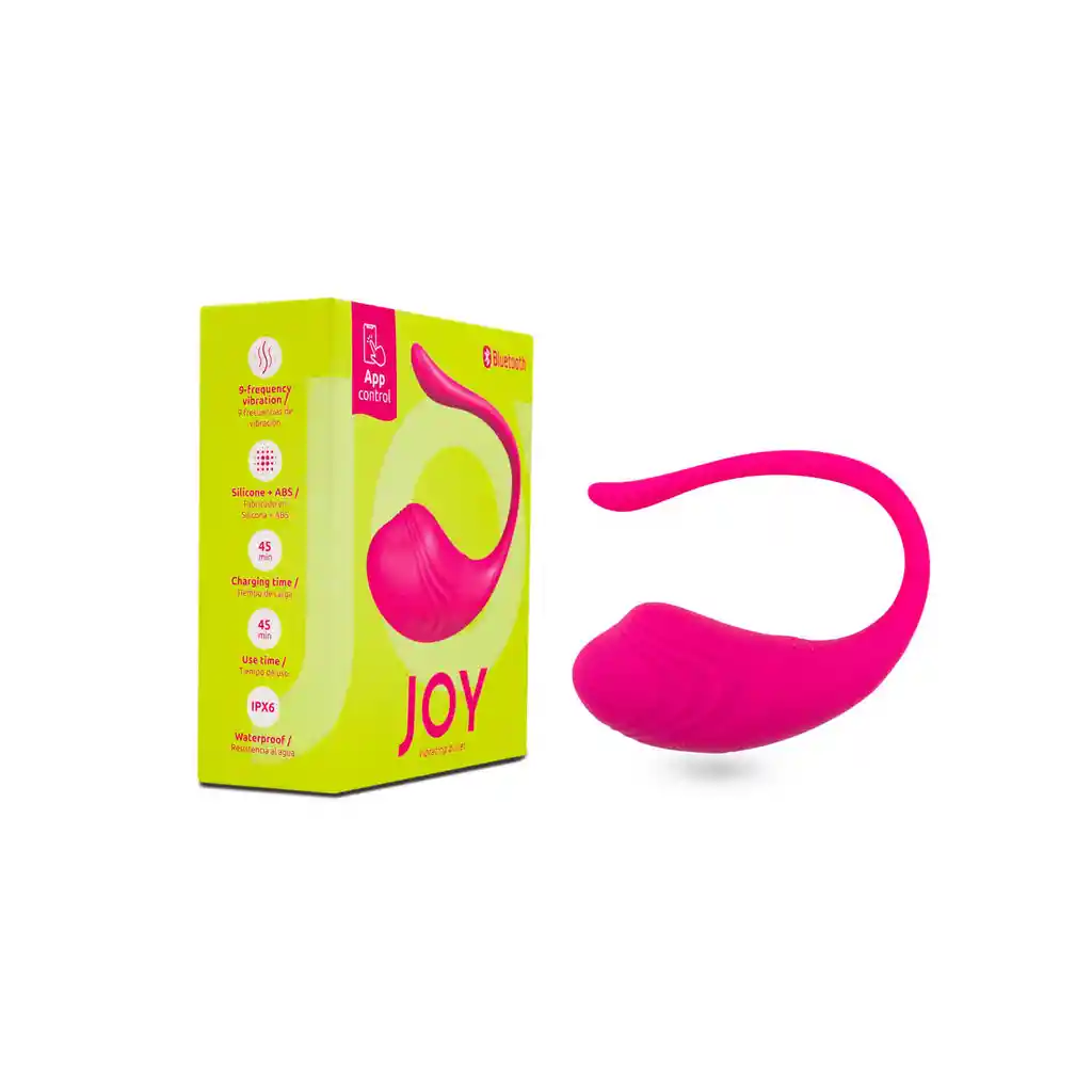 Vibrador Joy Lush Fake Con Bluetooth