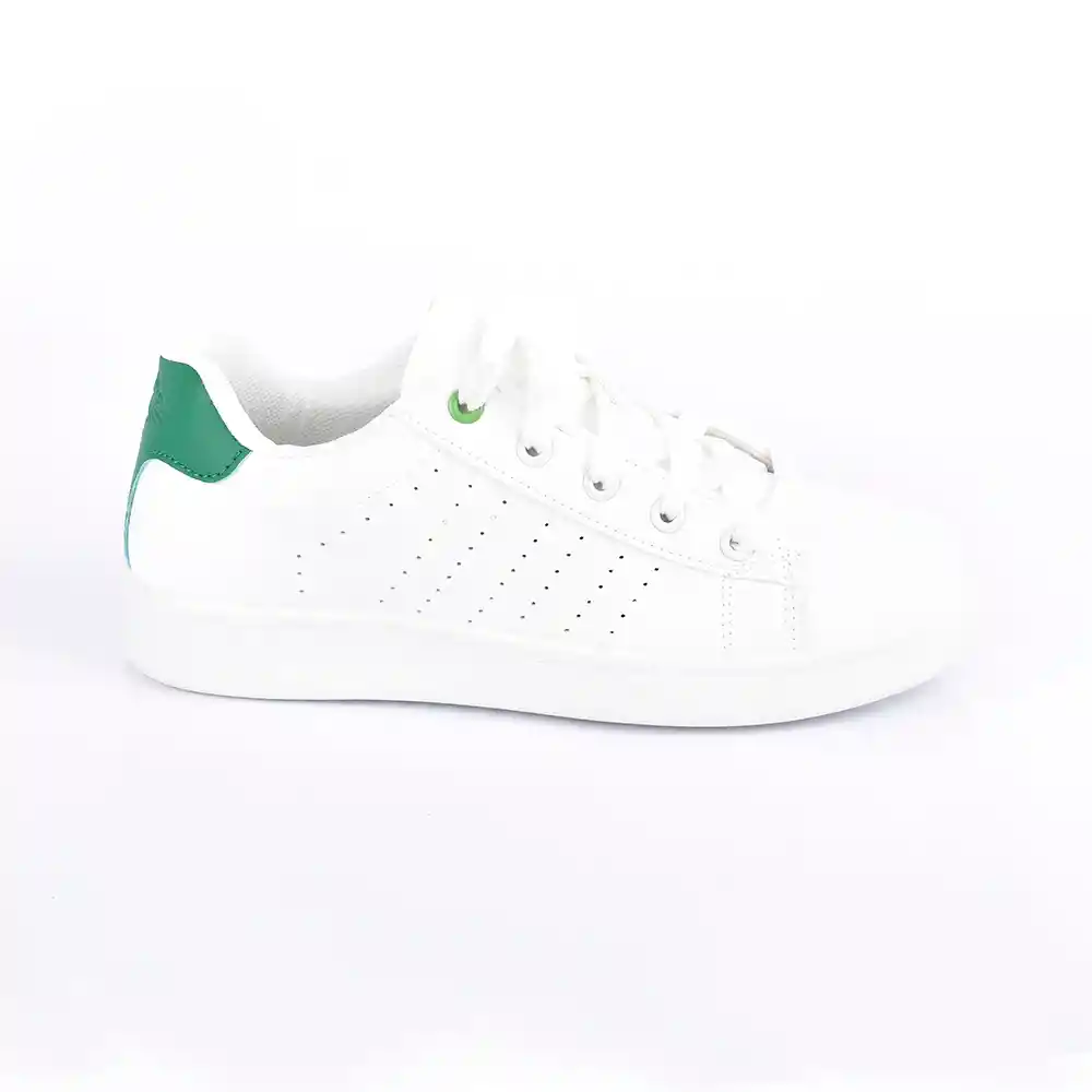 Price Shoes Tenis Blancos Moda Mujeres 702pu16w01blanco
