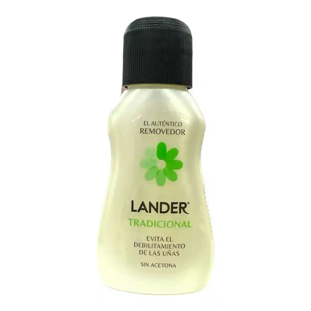 Removedor De Esmalte Lander Tradicional X 35 Ml