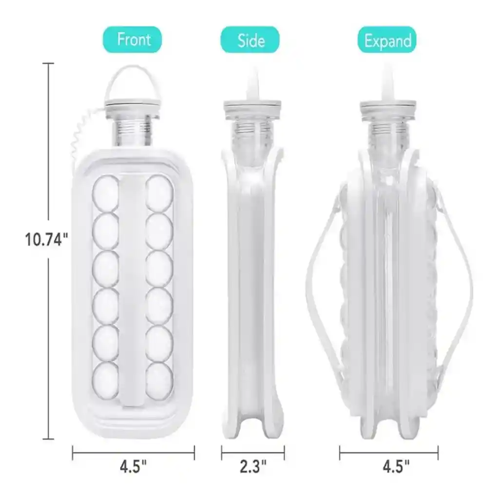 Molde Para Hielo En Forma De Botella Mv-6