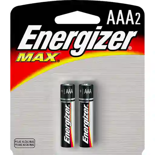 Paquete Pila Aaa X 2 Energizer Aa Alcalina Larga Duracion