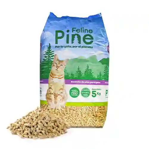 Feline Pine 20 Libras (arena Sanitaria Para Gato)