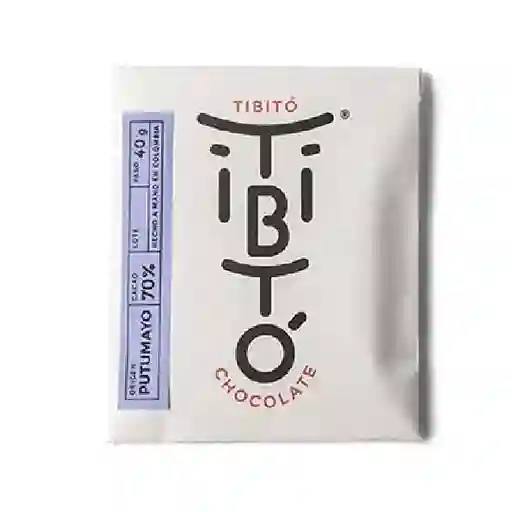 Barra De Chocolate Tibito Putumayo 70% - 40gr