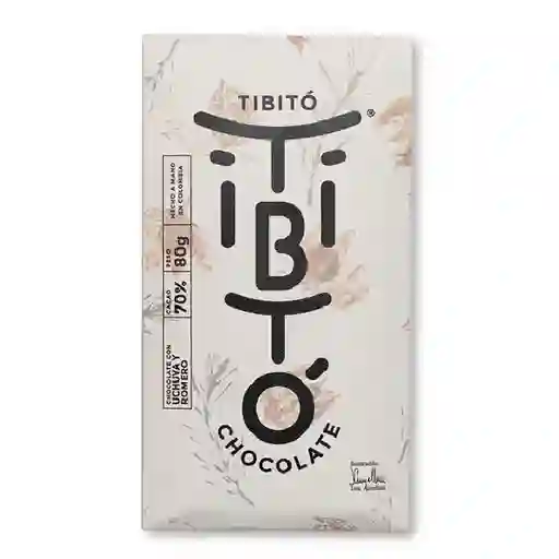 Barra De Chocolate Tibito Uchuva Y Romero 50% - 80gr