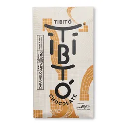 Barra De Chocolate Tibito Caramelo 50% - 80gr