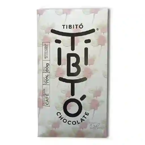 Barra De Chocolate Tibito Café 70% - 80gr