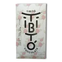 Barra De Chocolate Tibito Café 70% - 80gr