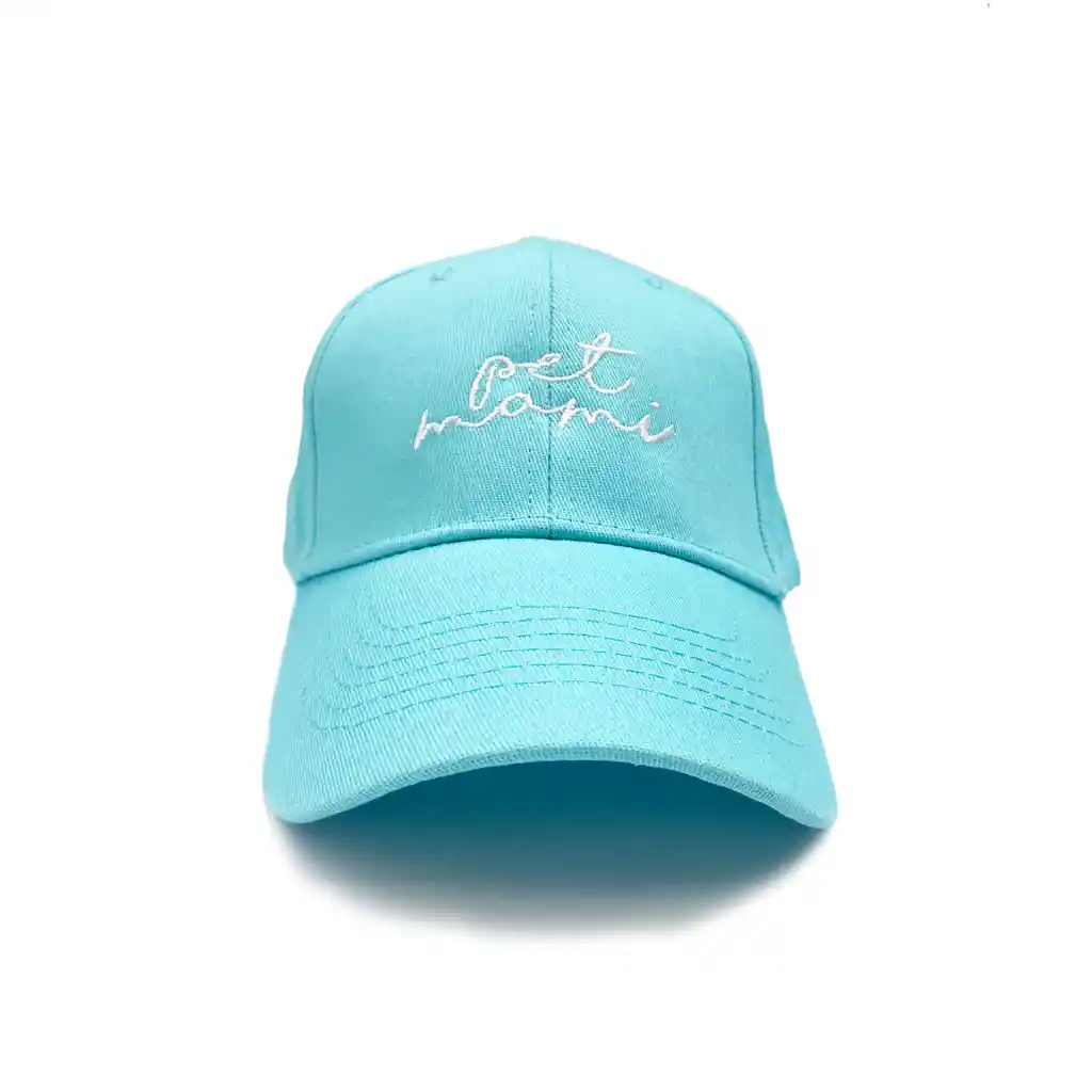 Gorra Celeste Bordado Pet Mami