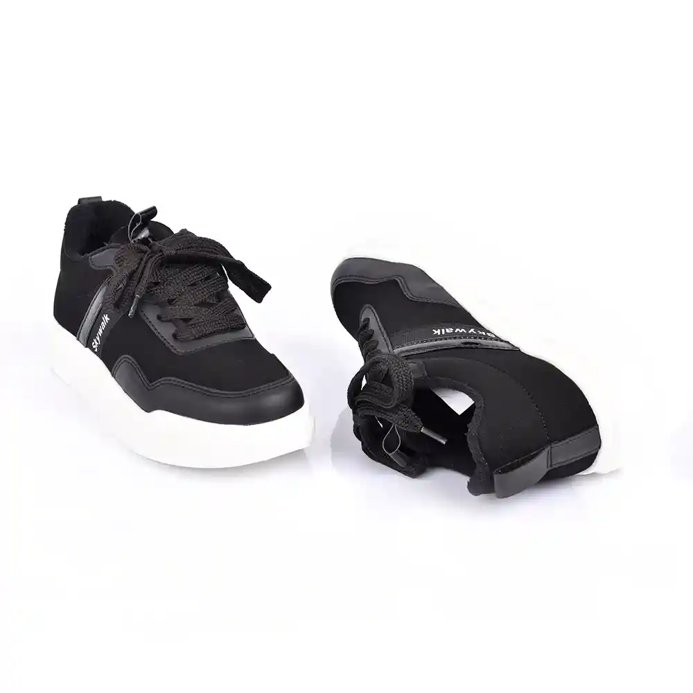 Price Shoes Tenis Moda Mujeres 822534negro