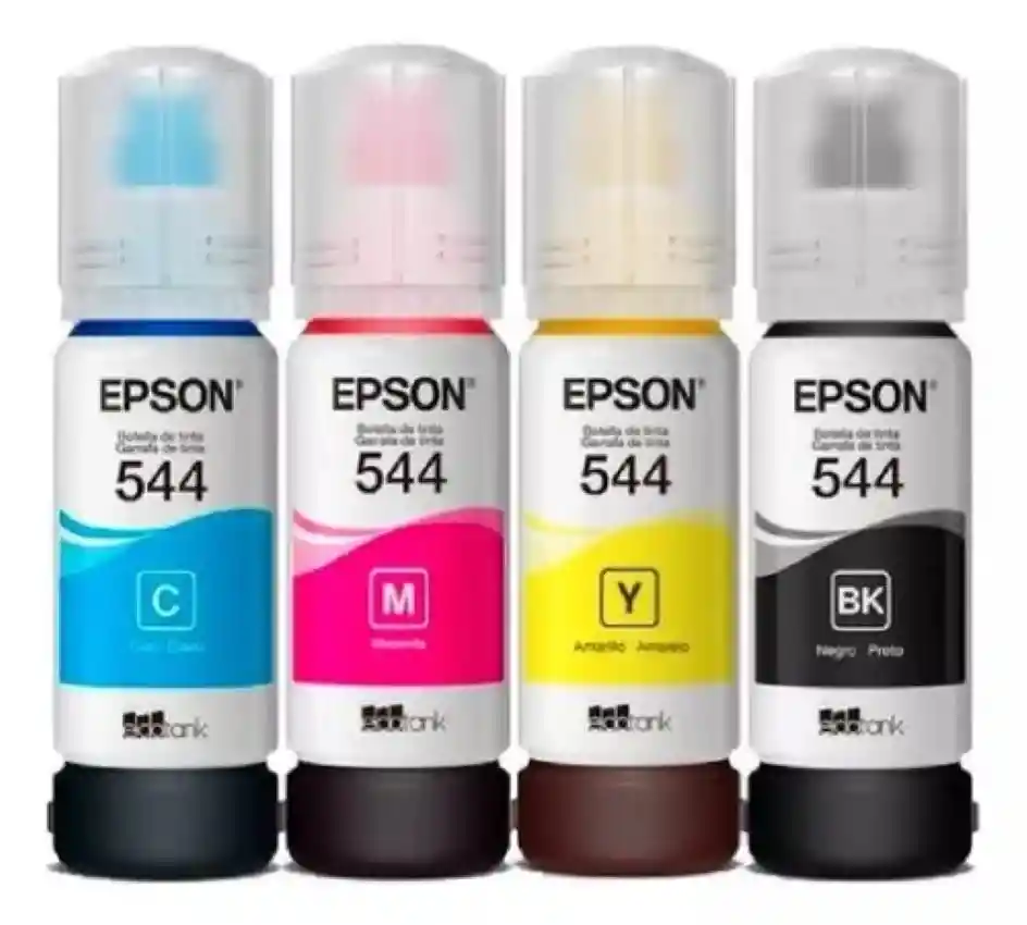 Kit X 4 De Tintas Epson T544 100% Original