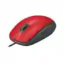 Logitech M110 Silent Mouse Usb Clics 90% Más Silenciosos Rojo