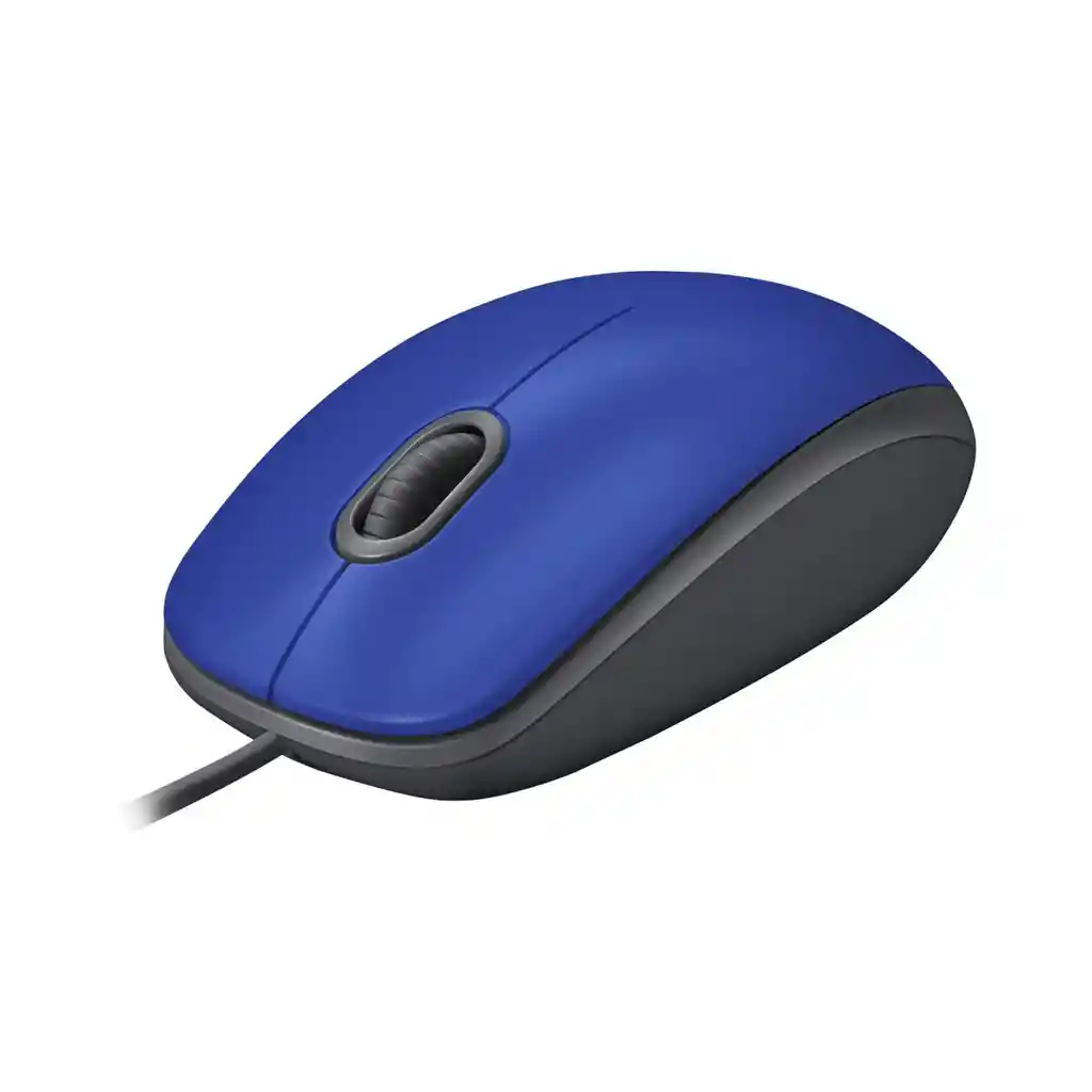 Logitech M110 Silent Mouse Usb Clics 90% Más Silenciosos Azul