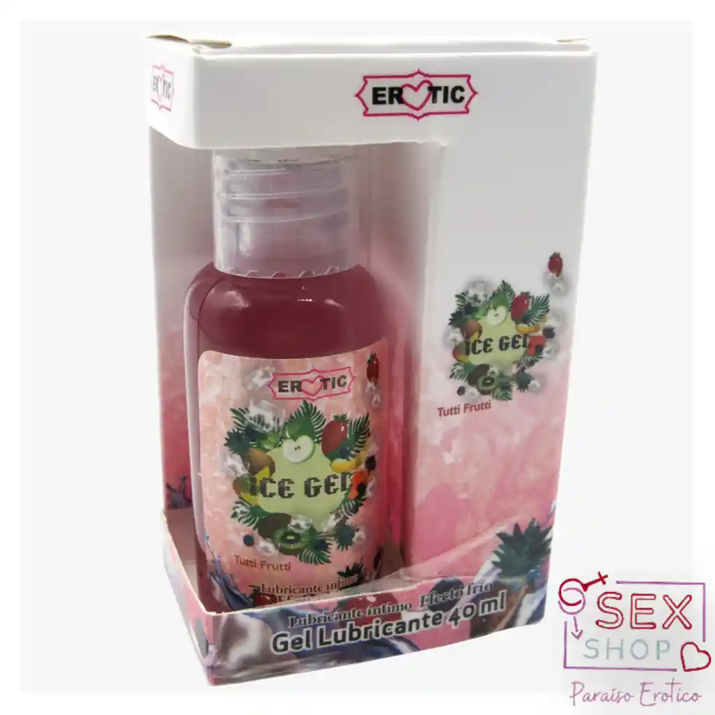 Lubricante Ice Gel Tutti Fruti