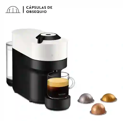 Cafetera Vertuo Pop White
