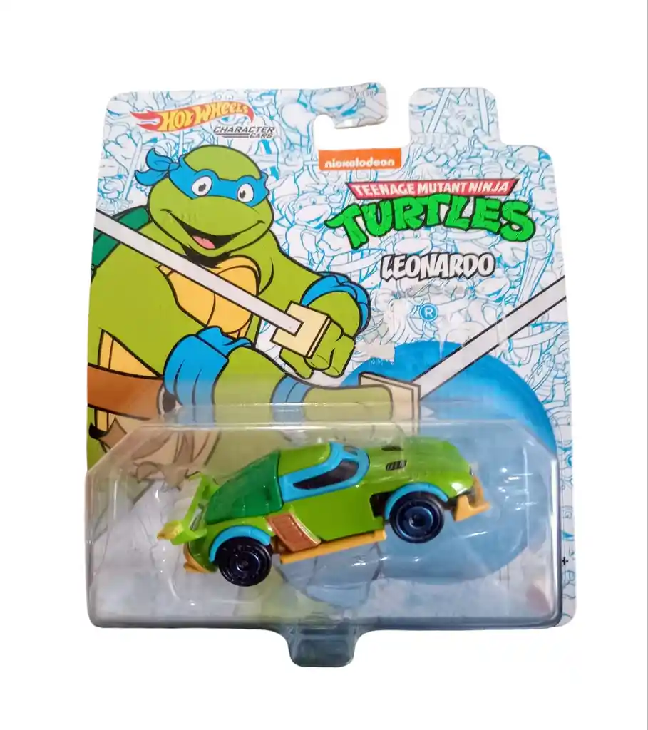 Carro Hot Wheels Turtles Leonardo / Original Mattel