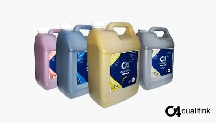 Tinta De Sublimación Industrial Qualitink Subli Industrial Yellow 5ltr
