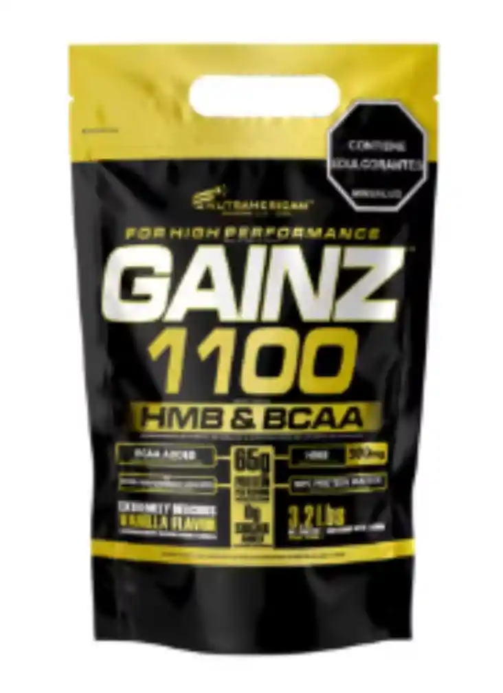 Gainz 1100 Hmb Bcaa Mass Gainer 3.2 Lb