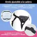 Arnes Universal Ajustable Doble Dildo Anal Y Vaginal Unisex