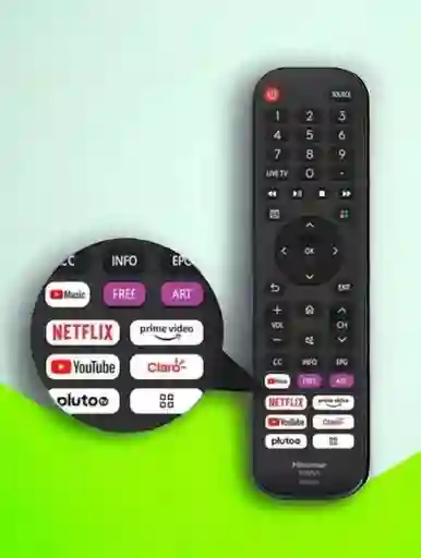 Control Compatible Hisense Smart