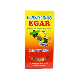 Plastilina X 9 Unidades Multicolor