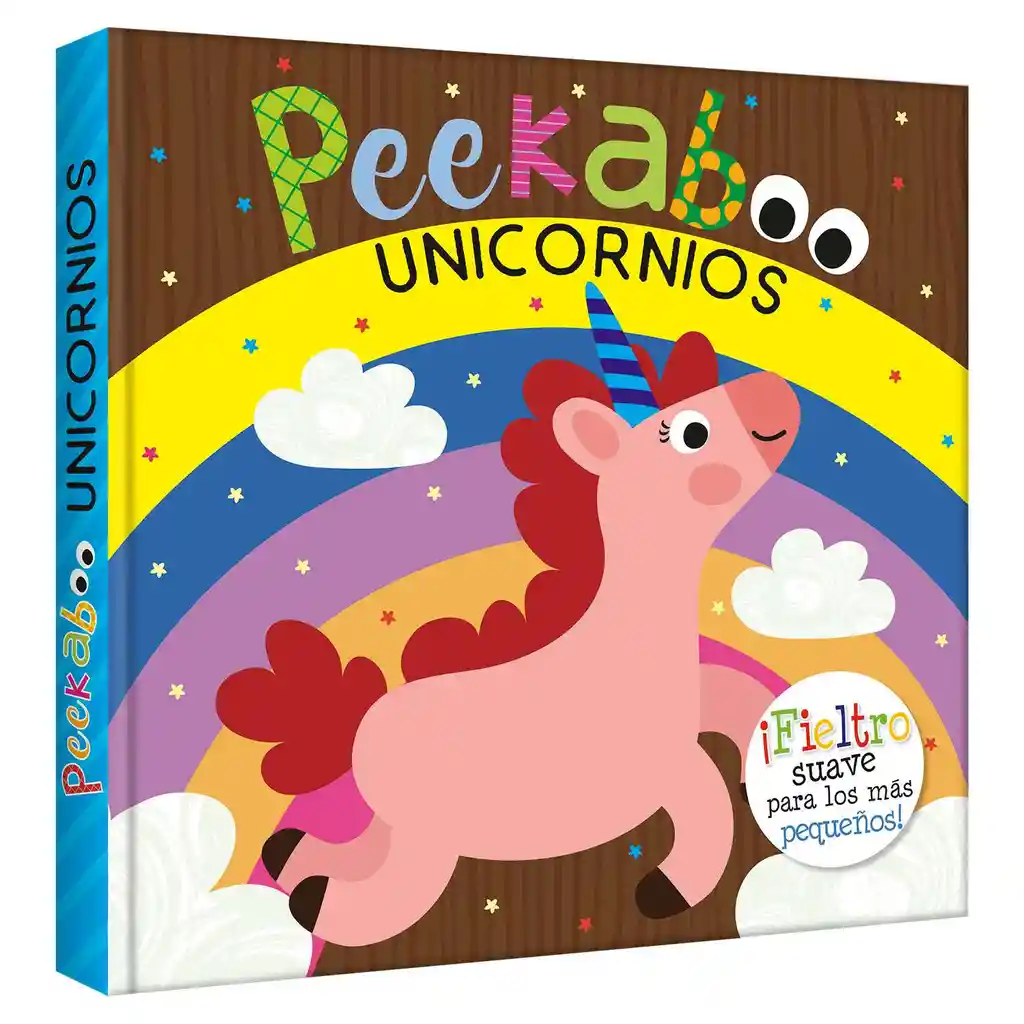 Libro Didáctico Que Se Esconde Unicornios Peekaboo Niño Bebe