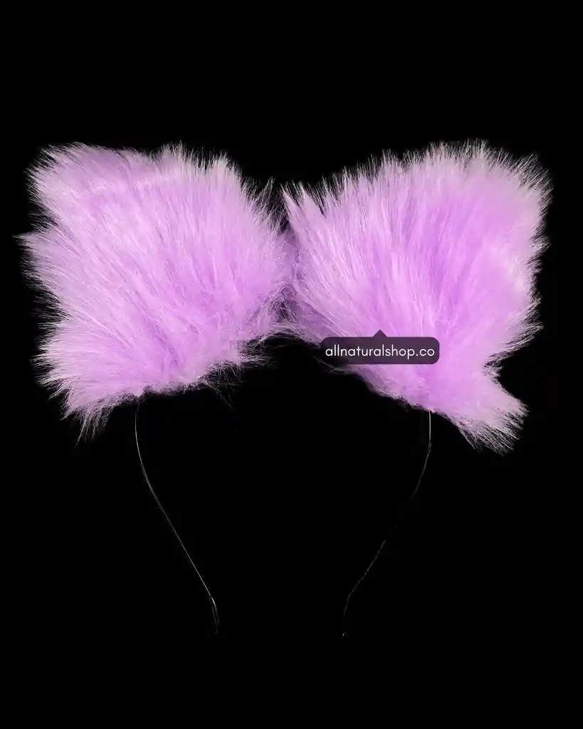 Diadema De Peluche Orejas De Zorrita