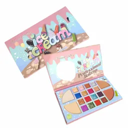 Maquillaje Paleta De Sombras Ice Cream Con Espejo