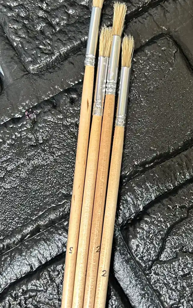 Pincel Redondo Madera #2